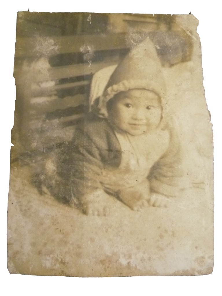 Hong Dam as a baby
